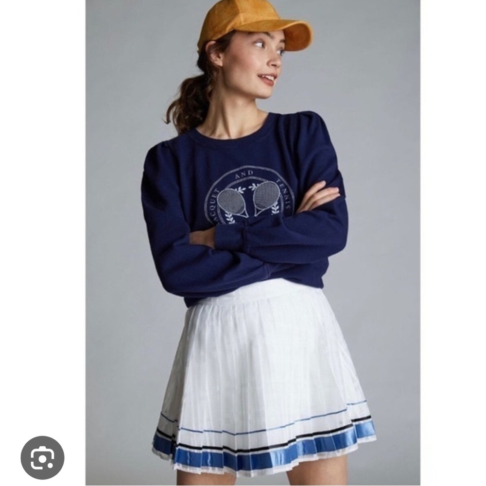 NWT Anthro Lynden Tennis Skirt